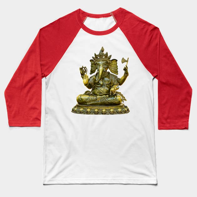 Lord Ganesha Baseball T-Shirt by dalyndigaital2@gmail.com